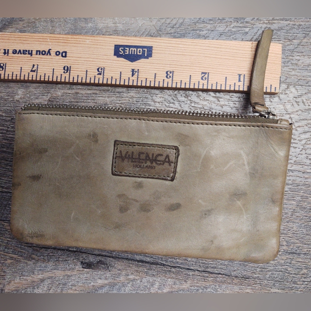 VALENCIA HOLLAND LEATHER WALLET BIFOLD CLUCH WALLET